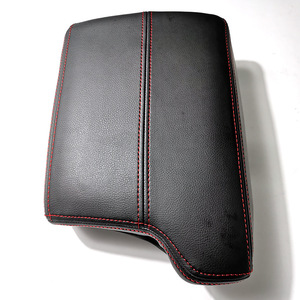Cubierta para Reposabrazos de Honda Accord 2013-2017, 9.ª Generación, Cuero Negro, Modificación de la Consola Central - Product Image 1