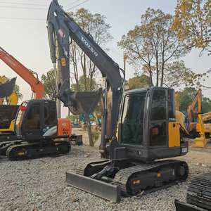 Mini-excavatrice sur chenilles Volvo 60D d'occasion de 6 tonnes avec moteur - Product Image 2