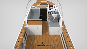 Yate de Aluminio Soldado de <span class=keywords><strong>8m</strong></span>, <span class=keywords><strong>Barco</strong></span> de Pesca de Lujo, <span class=keywords><strong>Barco</strong></span> Crucero con Cabina para 8 Personas en Venta - Product Image 4
