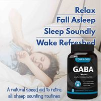 Ausreson OEM Gesundheits-Nahrungsergänzungsmittel für Tiefschlaf: 5-HTP GABA Kapseln mit 300mg 500mg L-Theanin