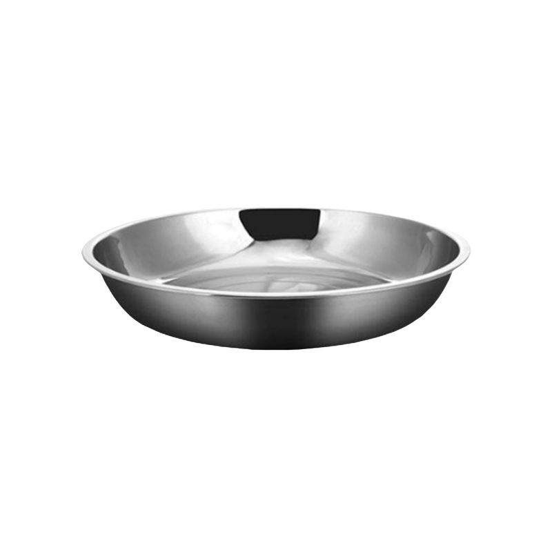 จานกลมธรรมดา ขนาด 16 ซม.