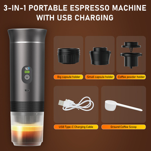 Cafetera Portátil Multifuncional 3 en 1 para Cápsulas, <span class=keywords><strong>Espresso</strong></span> Frío y Caliente, Automática para Viajes y Hogar - Product Image 2