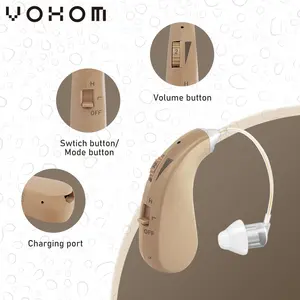 VHP-1206 Full Digital Circuitry Hearing Amplifier Audifonos With Rechargeable Battery Hearing Aid