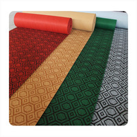 Non-tissé rayé Jacquard tapis salon hôtel couloir scène escaliers bureau salle de sport salle de billard prière activités de mariage tapis