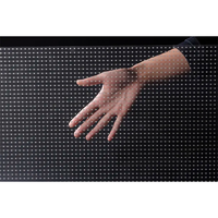Película LED Transparente P6 Flexible Adhesiva con 85% de Transparencia para Publicidad en Ventanas de Centros Comerciales y Pantallas de Video