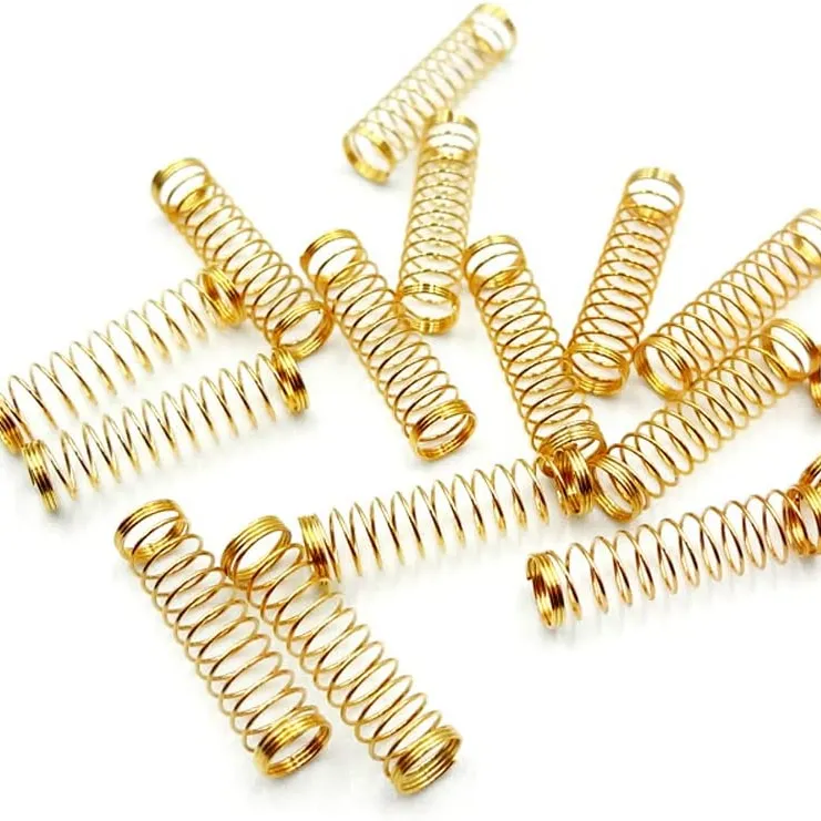 Gold Plated Springs 55g Custom Mechanical Keyboard Switch Springs Compatible with MX and Variant Mechanical Switches