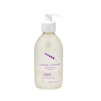 Vente en gros d'huiles essentielles naturelles de lavande, d'abricot et de fleur de citron vert Gel douche moussant nettoyant en profondeur