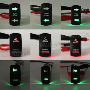 Kit de Luces LED para Señales de Giro con Interruptor Basculante, Bocina y Luz de Reversa para Polaris Ranger RZR Teryx General SXS ATV UTV Carrito de Golf - Product Image 3