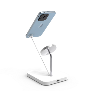 Tocvue 110D báo động âm thanh từ tính không dây sạc đứng điện thoại an ninh thiết bị hiển thị với báo động cho Apple làm bằng nhựa bền - Product Image 4