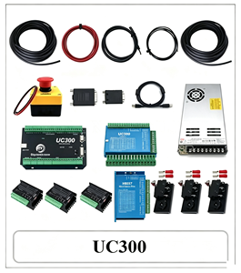 USB/Ethernet UC300/EC300 4-Achsen Mach3 Controller-Paket mit 4 Hochdrehmoment-Motoren (2,45 N.m) für WorkAnt Lead <span class=keywords><strong>Bellwether</strong></span> Queenbee - Product Image 1