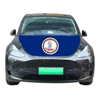 Vente en gros 120x150cm Virginie housses de capot de voiture drapeau abordable résistant à l'usure et durable couverture de capot de moteur de voiture
