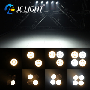 Trong nhà 200W COB LED PAR ánh sáng DMX mặt Hồ Sơ 4x50W ấm + mát trắng 2in1 LED COB Par đèn - Product Image 4