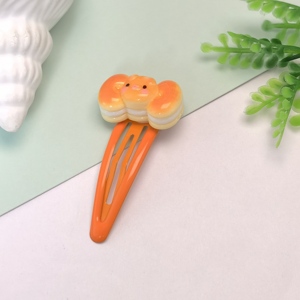 Pinzas para el pelo <span class=keywords><strong>de</strong></span> <span class=keywords><strong>pan</strong></span> <span class=keywords><strong>de</strong></span> elefante pequeño <span class=keywords><strong>de</strong></span> resina, horquilla <span class=keywords><strong>de</strong></span> dibujos animados encantadores, pinzas para el pelo para niñas, accesorios <span class=keywords><strong>de</strong></span> decoración para el cabello, 100 Uds. - Product Image 4