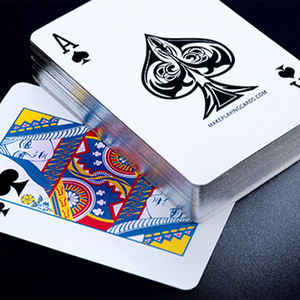 Jeu de cartes en feuille d'or de haute qualité pour adultes, cartes de Poker en plastique en papier doré, tarot personnalisé oraces, cartes de jeu fabricants - Product Image 2