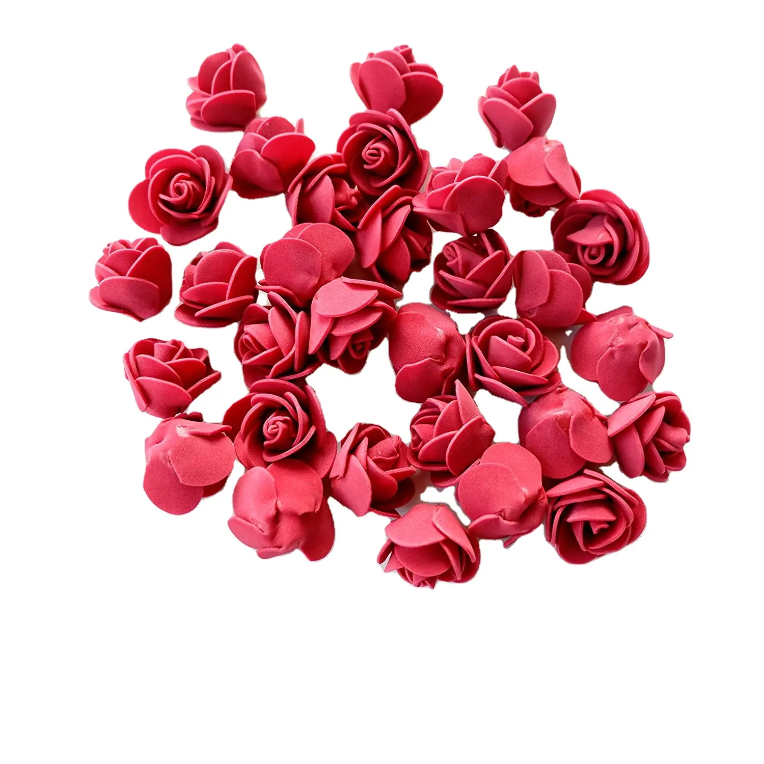 Flowers head in bulk Faux bath flower rose soap flowers foam roses for wedding and Valentin's day Decoration