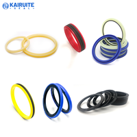 Joint d'étanchéité à double action pour piston 735 PHP SPGW - Bague d'étanchéité haute pression pour vérin hydraulique PTFE NBR FKM