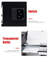 FengYiJie 1150D 5-140mm de largeur, distributeur automatique d'étiquettes de ruban électrique, Machine à éplucher les autocollants de comptage automatique