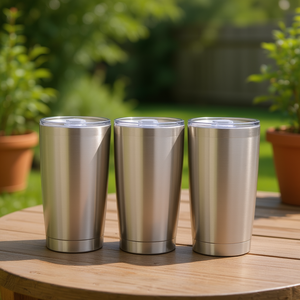 Vaso Térmico de Acero Inoxidable de 20 oz con Sublimación LOPO, Taza de Viaje Aislada al Vacío con Tapa, Ecológica, para Oficina, Aire Libre, Campamento, Senderismo - Product Image 2