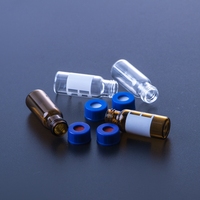 Chromatographic Bottle Color Spectrum White Amber clear Color Thin Graduated 2ml Small Glass Bottle