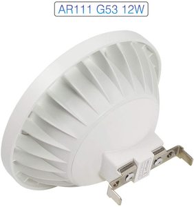 Bầu trời nhà máy <span class=keywords><strong>LED</strong></span> AR111 COB 12W <span class=keywords><strong>GU10</strong></span> G53 es111 85-265V Dimmable 120V 230V 24 độ 36 độ <span class=keywords><strong>LED</strong></span> Spotlight đèn - Product Image 3