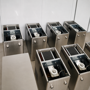 Dispensador de Cerveza Móvil de Acero Inoxidable de 2 Grifos para Mostrador con Capacidad de 60L para Cerveza Artesanal - Product Image 6