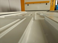 Machine de pressage automatique à membrane sous vide, mm, pour la pâte et le pvc à haute brillance, pour porte en bois, mdf