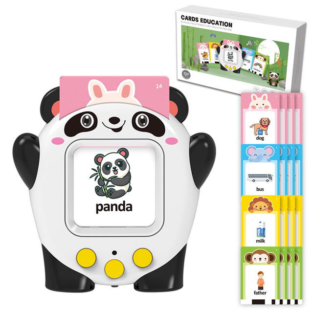 Children Early Educational English Learning Machine Kids Learn Words Talking Flashcards Learning Machine Toys