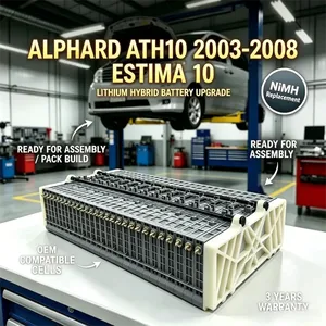 Nuevo Kit de Actualización de Batería Híbrida de Iones de Litio, Reemplazo de NiMH a Litio para <span class=keywords><strong>Toyota</strong></span> Alphard ATH10 2003-2008 Estima Highlander - Product Image 1