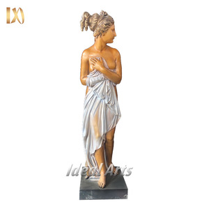 Antike römische Mythologie Lebensgröße Bronze Cupid und <span class=keywords><strong>Psyche</strong></span> Paar Liebesstatue Skulptur zu verkaufen - Product Image 2