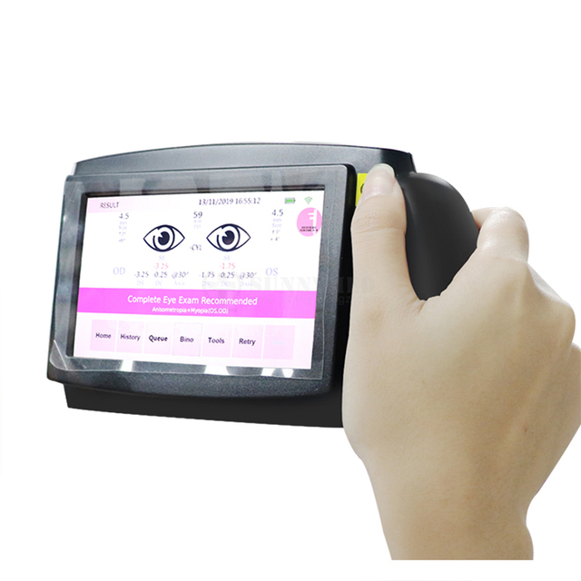 SY-V800 Ophthalmic Portable Auto Refractometer Handheld Vision Screener for Child Screening
