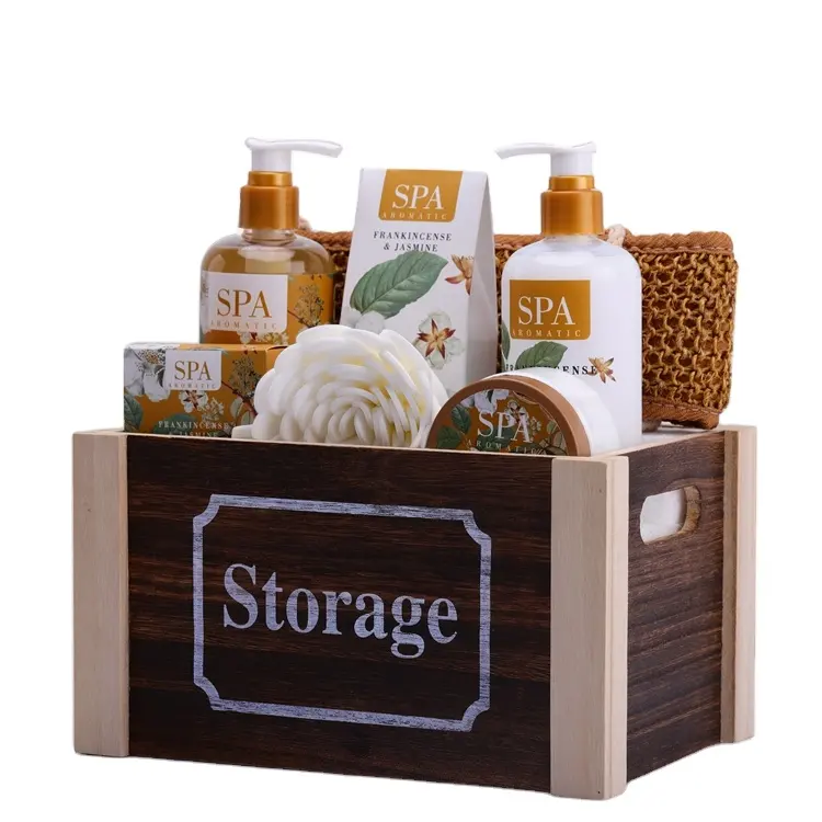 Customized shampoo conditioner home spa body wash care bath gift set