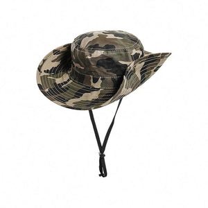 Chapeau Bob Camouflage Uni Nouvelle Collection Personnalisé pour la Pêche et la Randonnée – Protection Solaire Adulte - Product Image 5