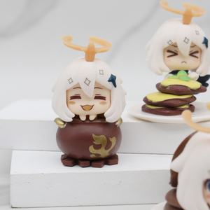 Wholesale eat food Game Character japanese anime girl figures Toy Blind box <span class=keywords><strong>genshin</strong></span> <span class=keywords><strong>impact</strong></span> paimon figure - Product Image 6