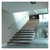 Balustrades et rampes en verre Prima, profil solide et élégant, pour entrepôts, villas, hôtels, appartements