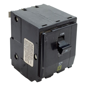 SPS-Programmiersteuerung QO330 Miniatur-Leistungsschalter, 3-polig, 30A, 120/240VAC, Steckbar - Product Image 1