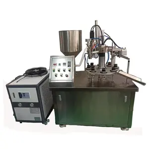 Guter Preis Semi-Auto Cosmetics Produkt Tube Filling Sealing Machine