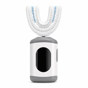 Spazzolino Elettrico Automatico a Ultrasuoni Carepik per Adulti - Spazzolino a Forma di U per Auto-Pulizia a 360° °   Pulizia orale con 3 modalità - Product Image 1
