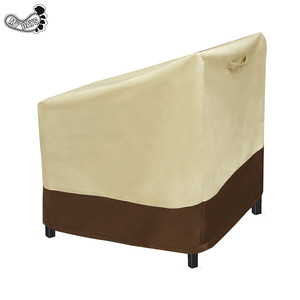 Housse de table d'extérieur CAY DAYS 35x38x31 pouces Kaki Beige en Oxford 600D, protection anti-poussière pour mobilier - Product Image 4