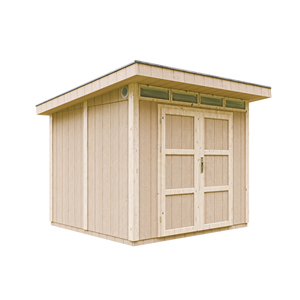 ที่เก็บของไม้กลางแจ้งคุณภาพพรีเมียมโรงเก็บของ timbela M903A 5.90m2ประกอบได้ง่าย H237 x W279 x L294ซม.