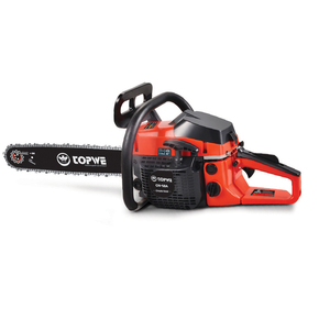 TOPWE - Motosierra de Gasolina de 58cc y 2400W, Fabricada en China, Motosierra de Jardín de 2 Tiempos - Product Image 6