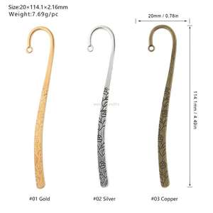 โรงงานผลิตบุ๊คมาร์คโบราณ บุ๊คมาร์คตะขอโลหะผสม - Product Image 6