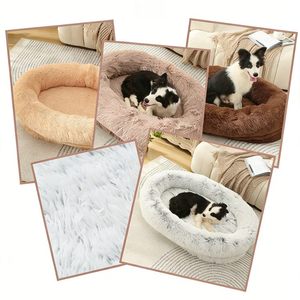 Tempat Tidur Hewan Peliharaan Mewah Empuk Ortopedi, Tempat Tidur Anjing Besar, Alas Anjing, Matras Hewan Peliharaan, Perlengkapan Hewan Peliharaan Hangat Musim Dingin, Sofa Lepas Pasang yang Dapat Dicuci - Product Image 1