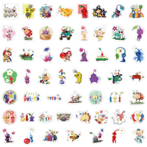 สติกเกอร์กราฟฟิตี <span class=keywords><strong>pikmin</strong></span> 50ชิ้นสติกเกอร์กีตาร์คอมพิวเตอร์สเก็ตบอร์ดสติกเกอร์การ์ตูนเกมขายส่ง - Product Image 4