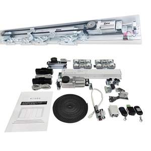 Precio de fábrica DEPER Operadores automáticos de puertas de vidrio Entrada comercial Sistema de puerta corredera automática - Product Image 2