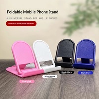 Support de téléphone et tablette pliable et portable, style minimaliste, motif cuir, pour bureau, utilisation transfrontalière