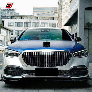 Para Mercedes Benz Clase S W223 <span class=keywords><strong>Maybach</strong></span> S480 580 680 con paquete <span class=keywords><strong>Mansory</strong></span> Kit de carrocería de fibra de carbono 2021 + - Product Image 5