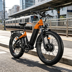 Nueva Bicicleta de Motocross Ecológica con Frenos de Disco Hidráulicos para Paseos de Ocio en Terrenos Nevados - Product Image 1