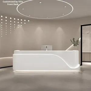 Màu sắc tùy biến chất lượng cao sang trọng sang trọng Boutique thiết kế cà phê tiếp nhận và kinh doanh cà phê thanh kiểm tra Quầy - Product Image 3