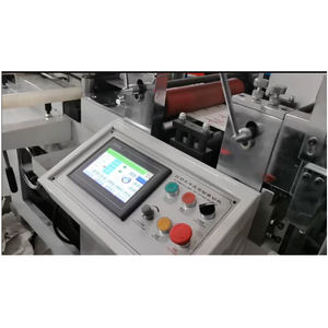 200-mal/min Adhesive Market Label Flachbett-Stanz maschine, Flach betts ieb zum Schutz des gedruckten Etiketten stanz pressens - Product Image 4