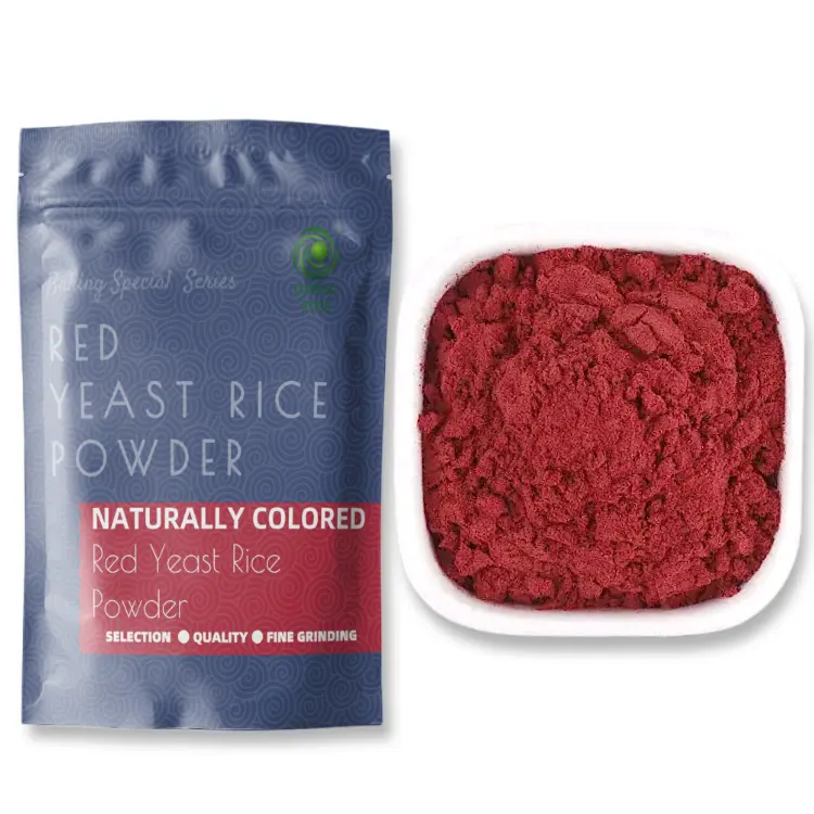 Riche en poudre de riz, composé de cellules monmacin K, Support cardiovaires et imitant, nettoyeur Vegan, chair, rouge, riz